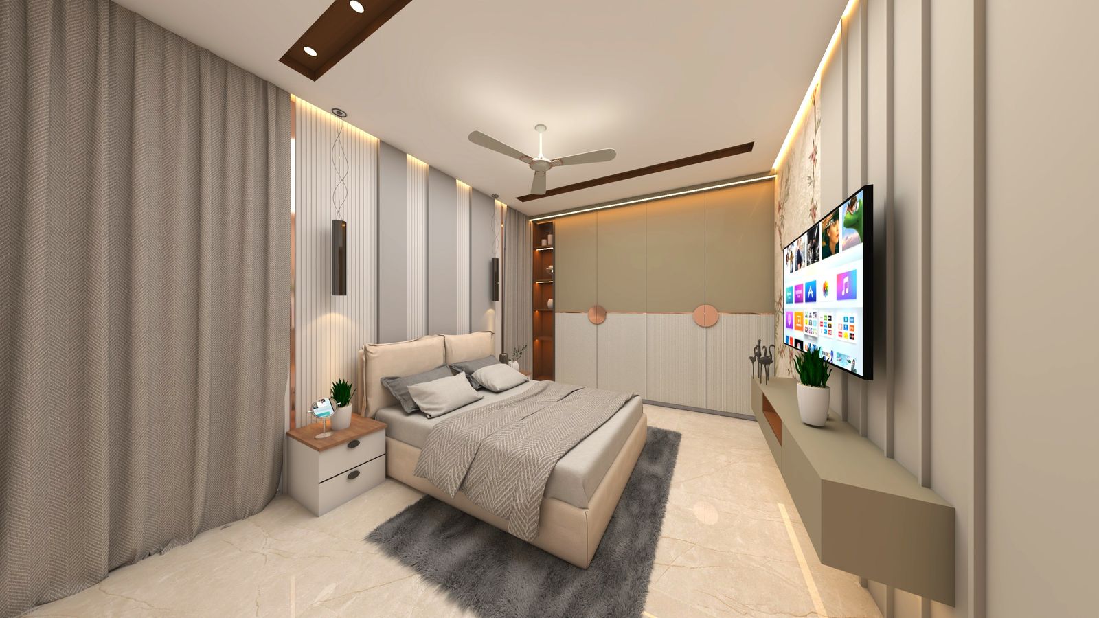 Interior Design — Master Bedroom